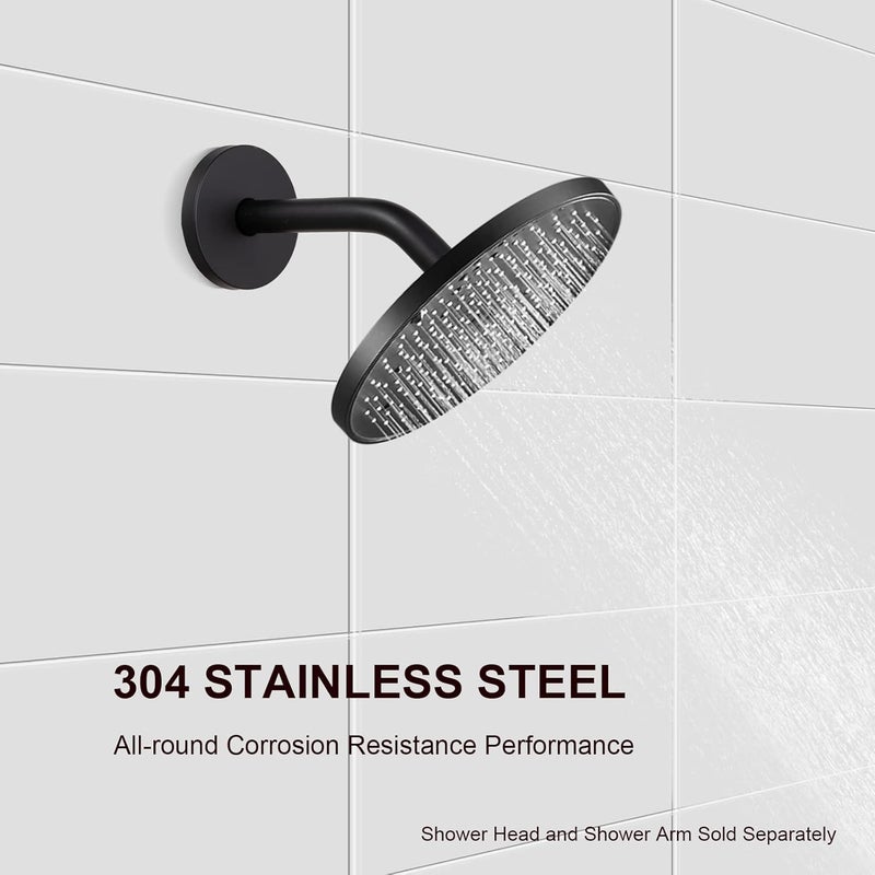Offo Extra Large Shower Arm Flange 3.5" in Outer Diameter Replacement Shower Head Arm Escutcheon Plate Suitable for Most Brands Shower Head Arms, Matte Black - Image 3